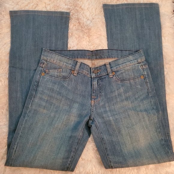 Victoria's Secret | Blue Denim Bootcut Stretch Jeans - Picture 1 of 6